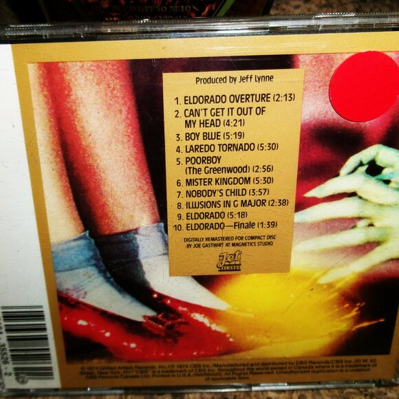 elo elorado 1987 remastered cd - jeff lynne move wilburys boy blue classical pop - Picture 3 of 3